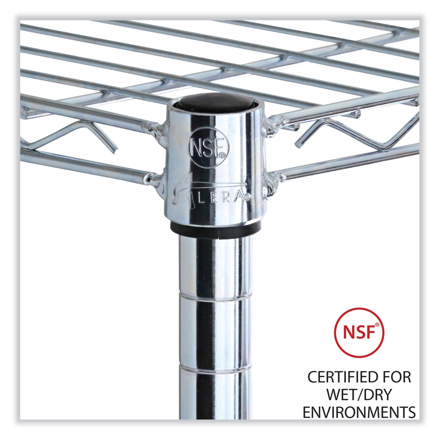 Alera® Industrial Wire Shelving Unit - 48