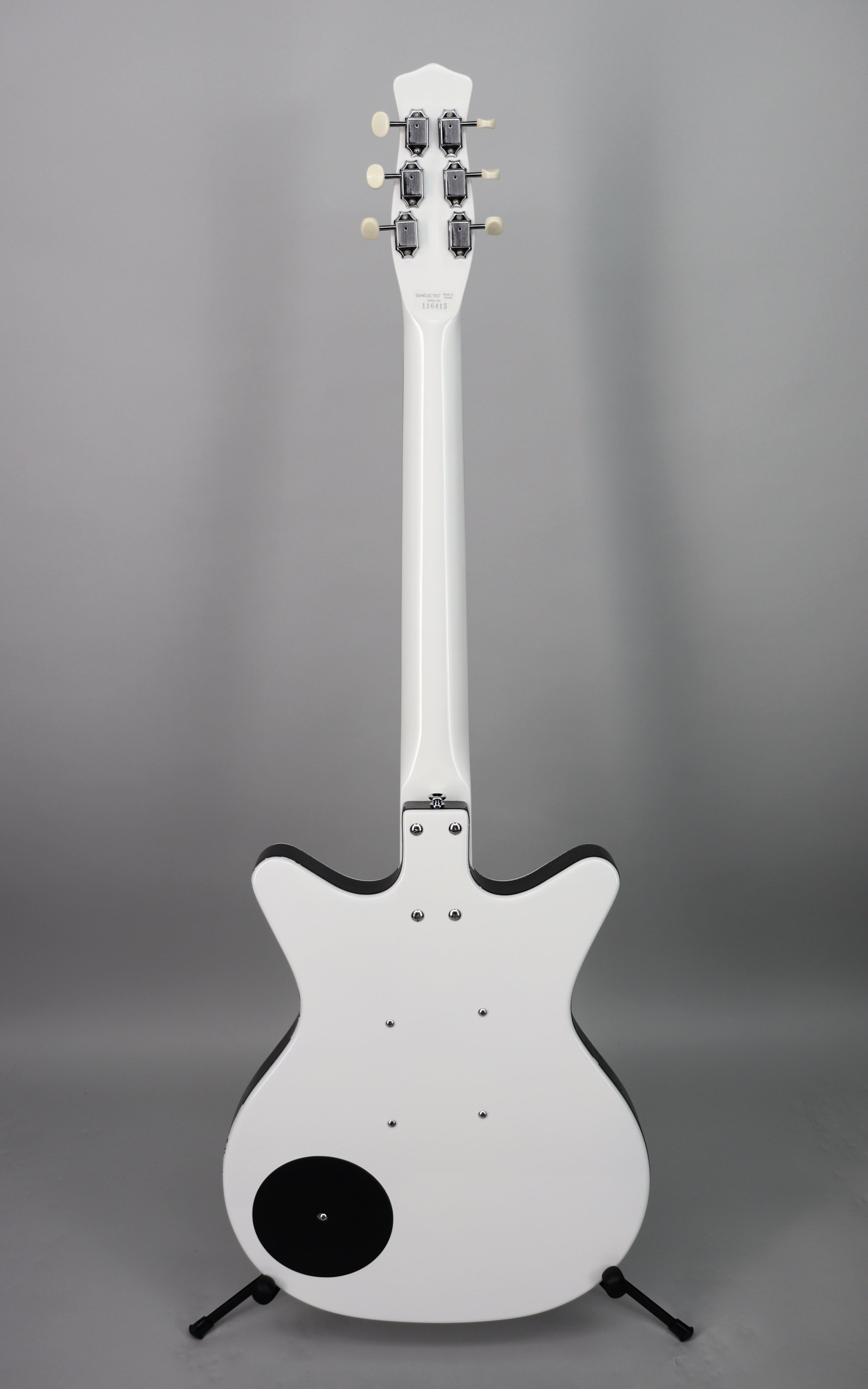 Danelectro PB Special White Electric Guitar - Vintage Style, Lightweight Body, Smooth Playability | Perfect for Rock, Blues, and Indie Performances