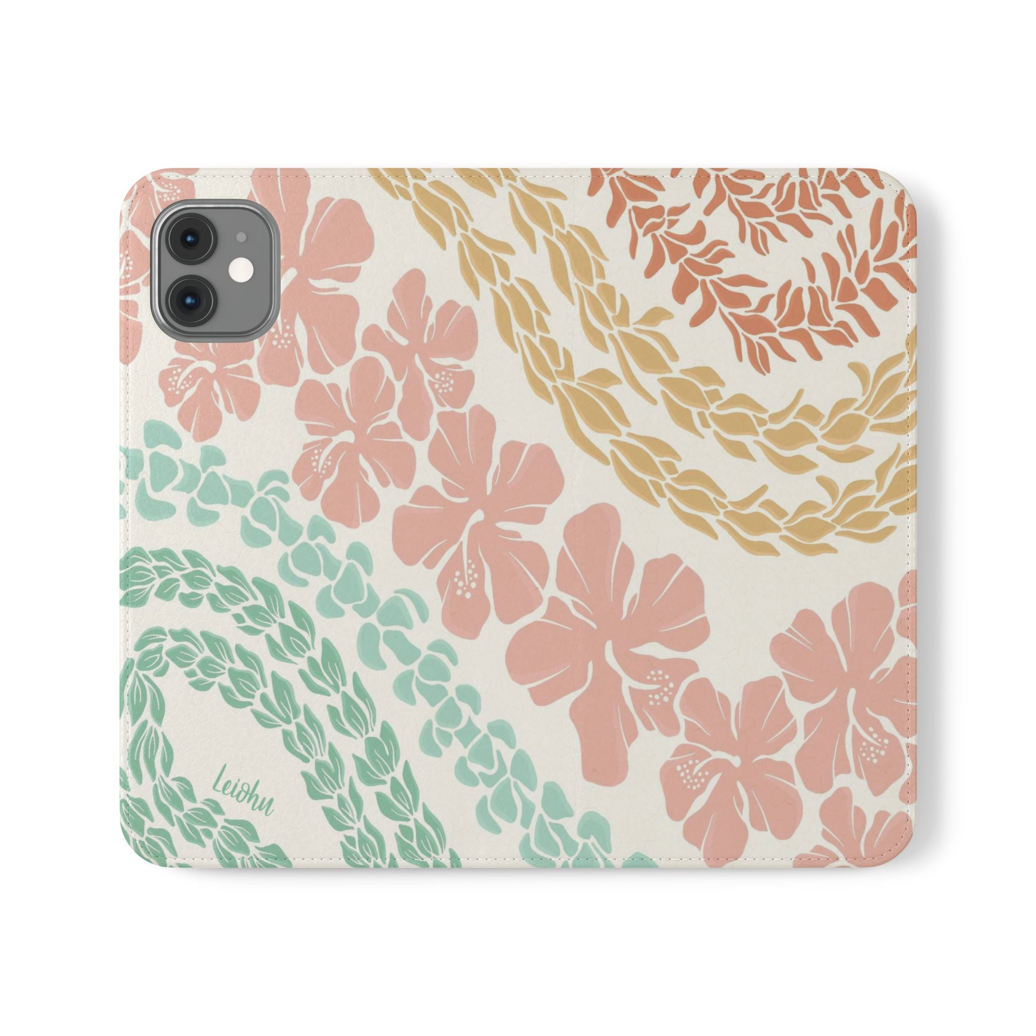 Stylish Groovy Lei Folio Case for iPhone & Samsung - Perfect for Travel, Work & Everyday Use