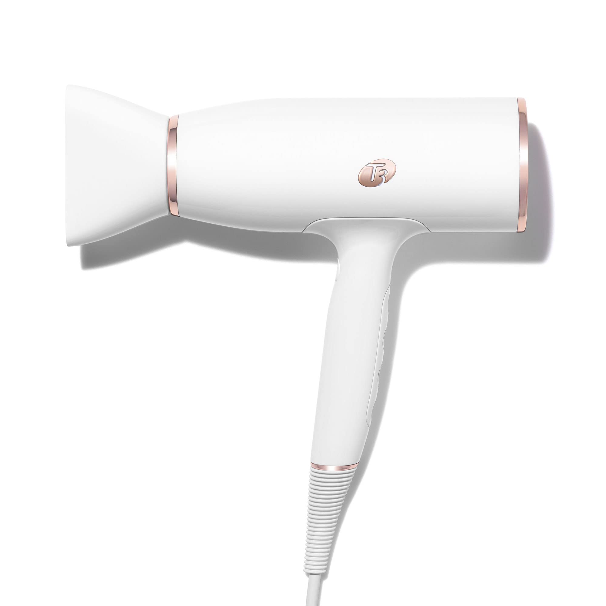 T3 AireLuxe Digital Ionic Professional Hair Dryer - Fast Drying, Lightweight & Ergonomic Design for Salon-Quality Blowouts - Reduces Frizz & Boosts Volume with Multiple Heat/Speed Settings - Perfect for Home Use, Travel & Professional Styling