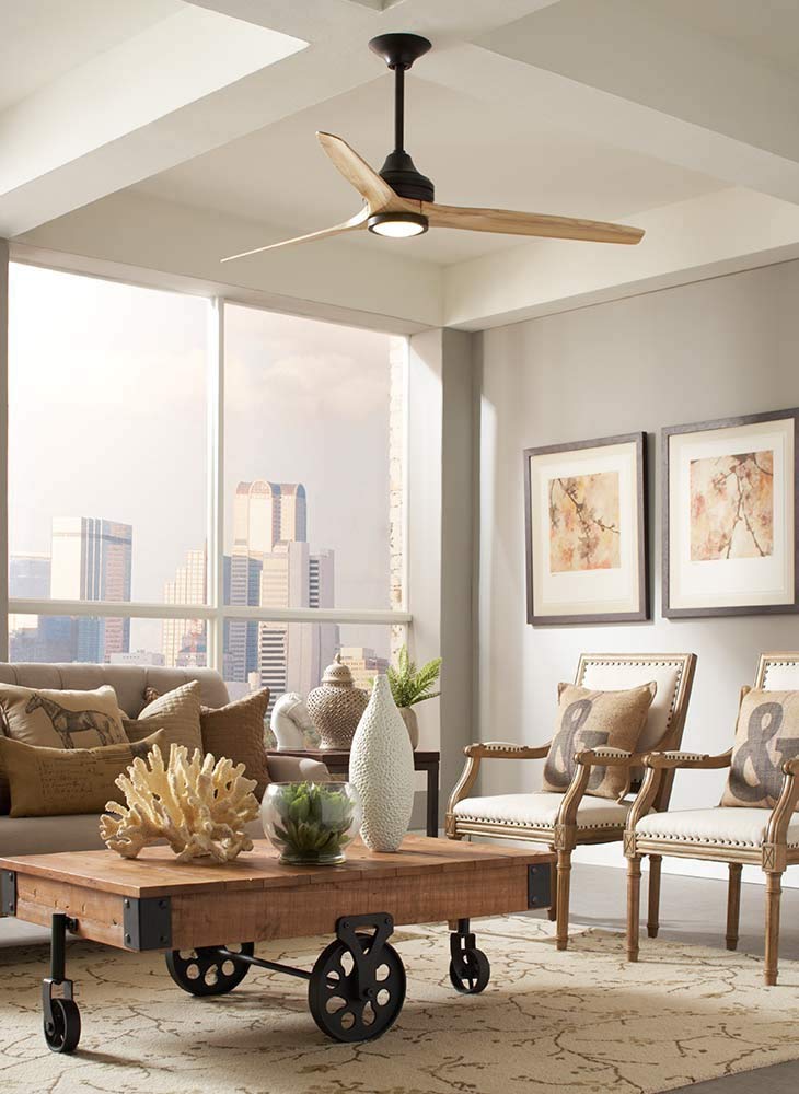 Fanimation MA6721BBS Brushed Satin Brass Ceiling Fan Motor - Indoor/Outdoor Use for Living Room, Bedroom, Patio & Covered Porch
