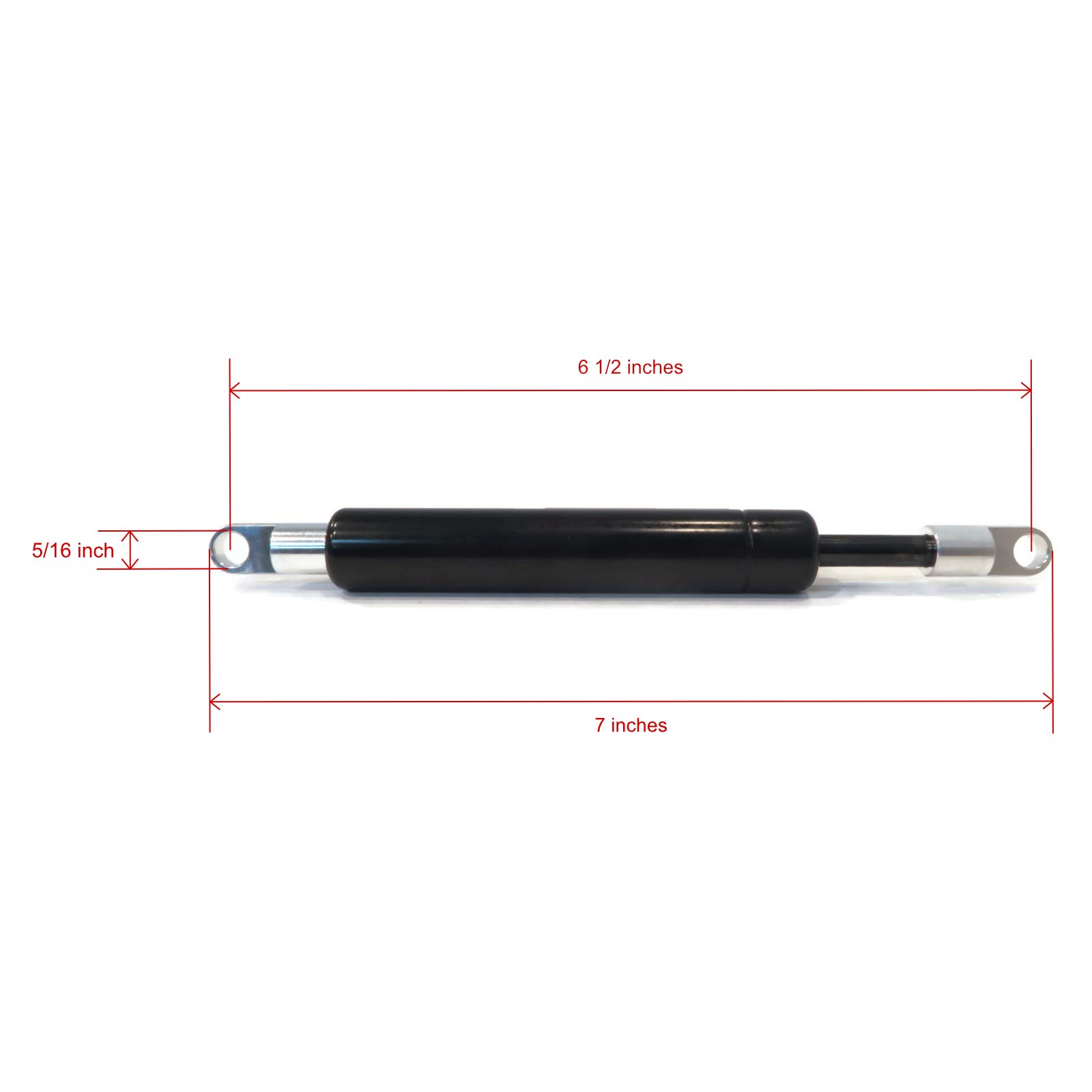 2 Replacement Gas Shock Dampers for Exmark Lazer Z & Toro Z Master Zero-Turn Mowers - Fits Model 109-2339 - Heavy Duty Suspension Parts for Smooth Lawn Mowing & Landscaping
