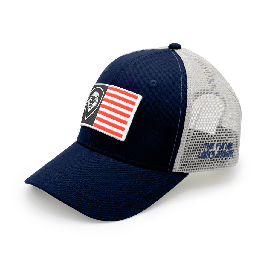 Valuetainment 'Future Looks Bright' Trucker Hat - Motivational Baseball Cap for Entrepreneurs & Business Enthusiasts - Perfect for Outdoor Events, Networking & Daily Inspiration