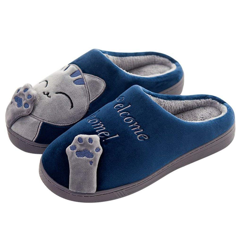 Comfy Memory Foam Slippers for Women & Men - Cozy Animal House Shoes for Indoor & Outdoor Use - Perfect for Couples, Relaxing at Home, Lounging & Quick Errands
