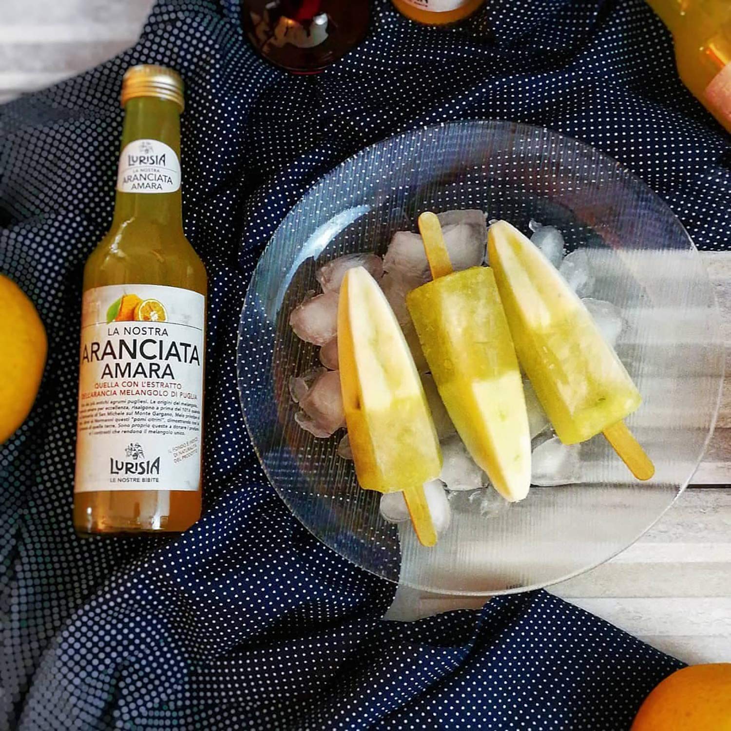 Lurisia La Nostra Aranciata Italian Sparkling Orange Drink - 9.3 fl oz Glass Bottles (24-Pack) - Perfect for Parties, Picnics & Refreshing Summer Beverages