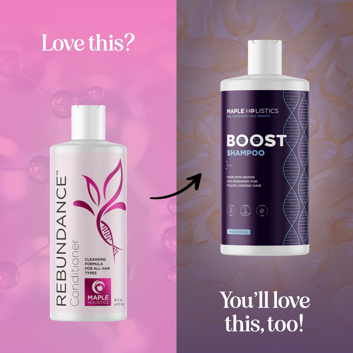 REBUNDANCE™ Women's Hair Conditioner - Deep Moisturizing & Repairing for Dry, Damaged Hair - Perfect for Daily Use & Salon-Quality Results at Home