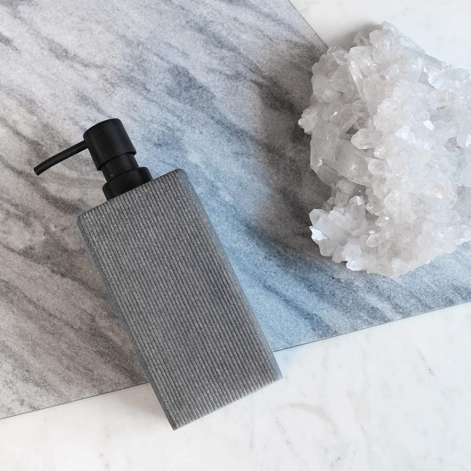 Modern Tall Soap Dispenser for Bathroom & Kitchen - 8