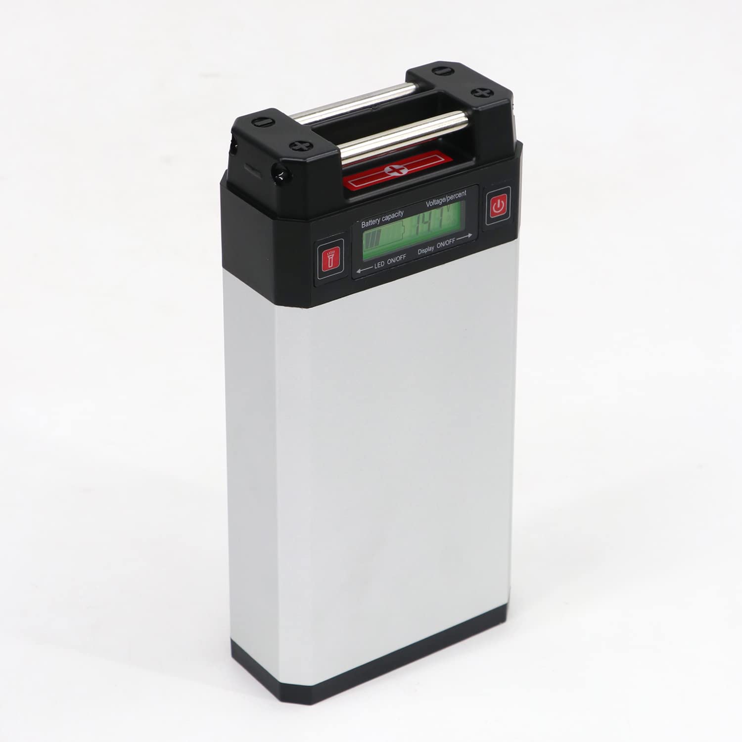 14.8V 20000mAh Rechargeable Lithium Battery with Aluminum Alloy Case - Compatible with Daiwa & Shimano Electric Fishing Reels - Perfect for Ocean Fishing Boats, Trolling Motors, and Saltwater Fishing Gear