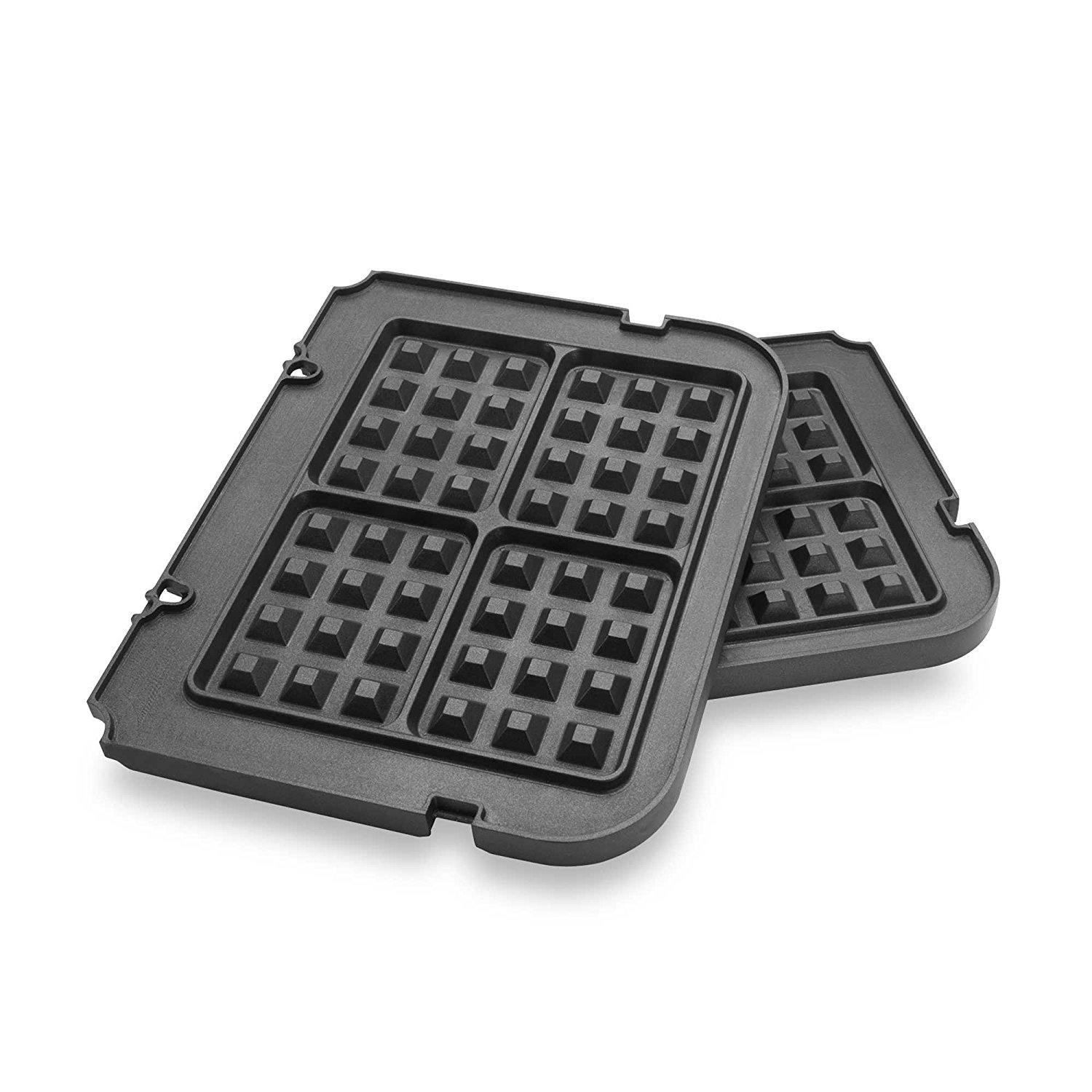 Nonstick Waffle Plates for Cuisinart Griddler GR-4N GR-5B GR-6 GRID-8N Series - Replacement Baking Plates for Perfect Homemade Waffles, Breakfast & Brunch Cooking