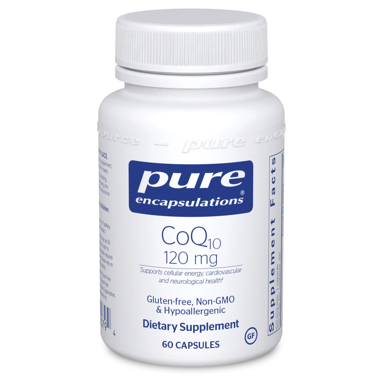 Pure Encapsulations CoQ10 120 mg Softgels | High Potency Ubiquinol Supplement for Heart Health & Energy Support | Perfect for Cardiovascular Wellness & Active Lifestyle
