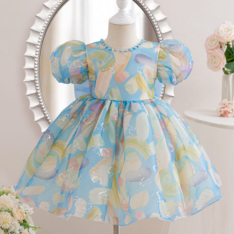 Baby Girl Birthday Dress - Elegant Princess Party Gown for Toddlers & Kids | Perfect for 1st Birthday, Christening, Photo Shoots & Special Occasions
