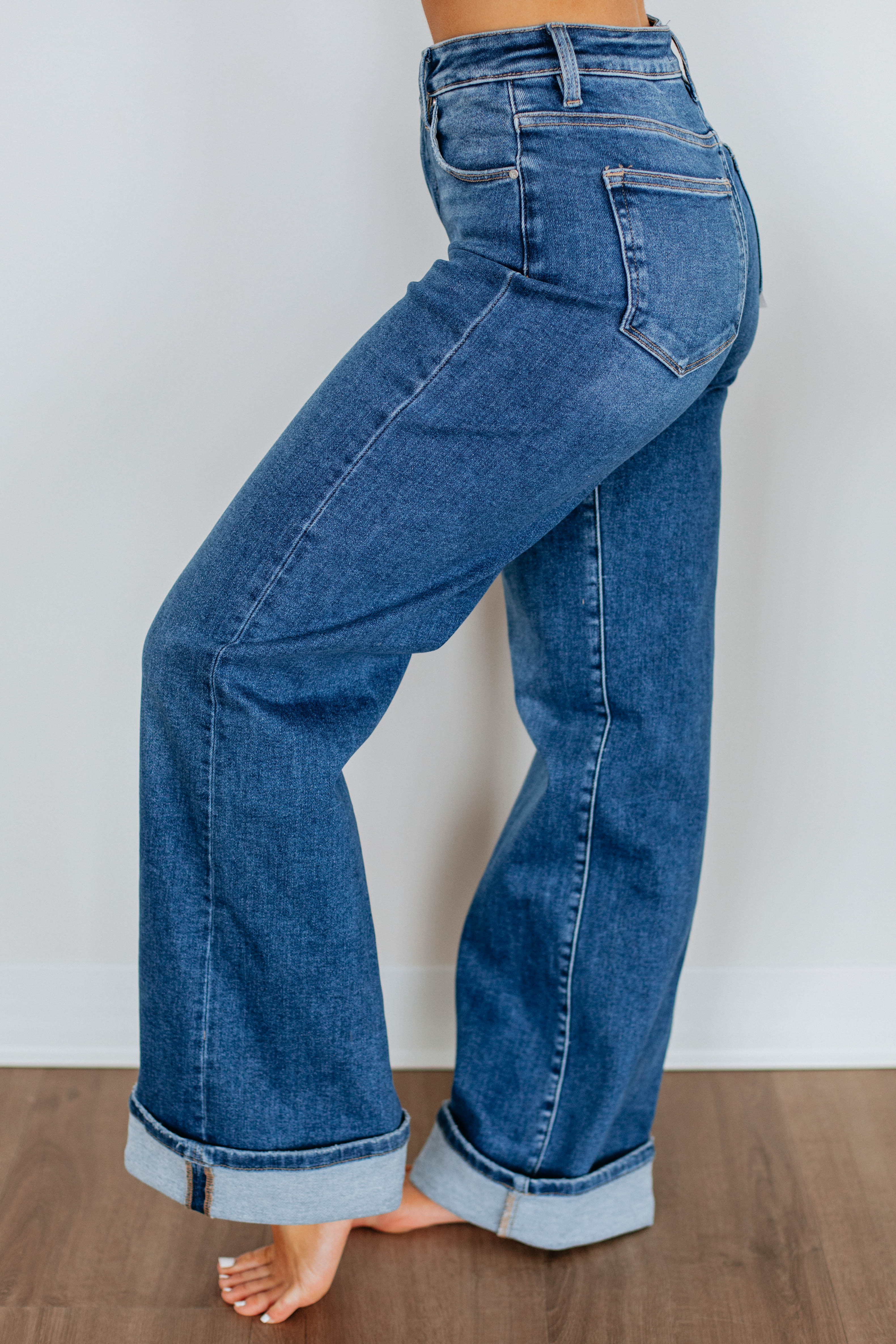 Daytone Risen Jeans for Men - High Waist Slim Fit Stretch Denim Pants | Perfect for Casual Wear, Office & Night Out