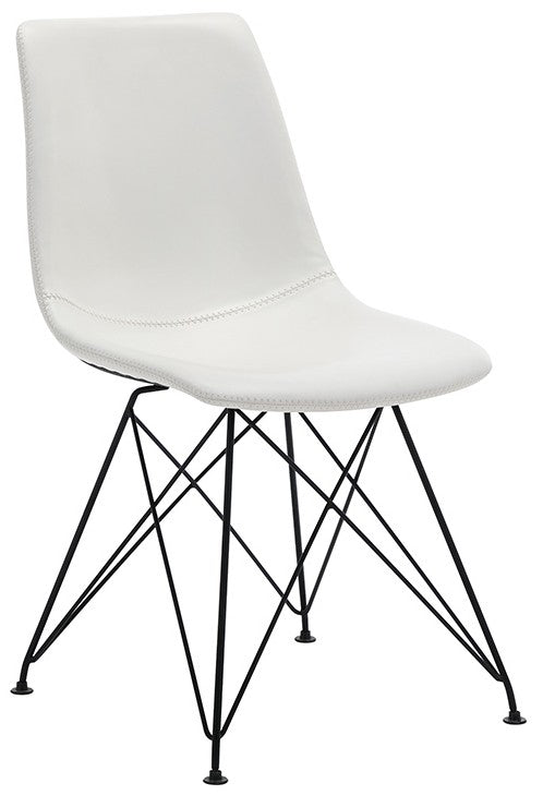 Office Star Trenton Ergonomic Office Chairs - Set of 4 with Adjustable Height & Swivel Base [SB5664] - Perfect for Home Office, Conference Rooms & Workspaces