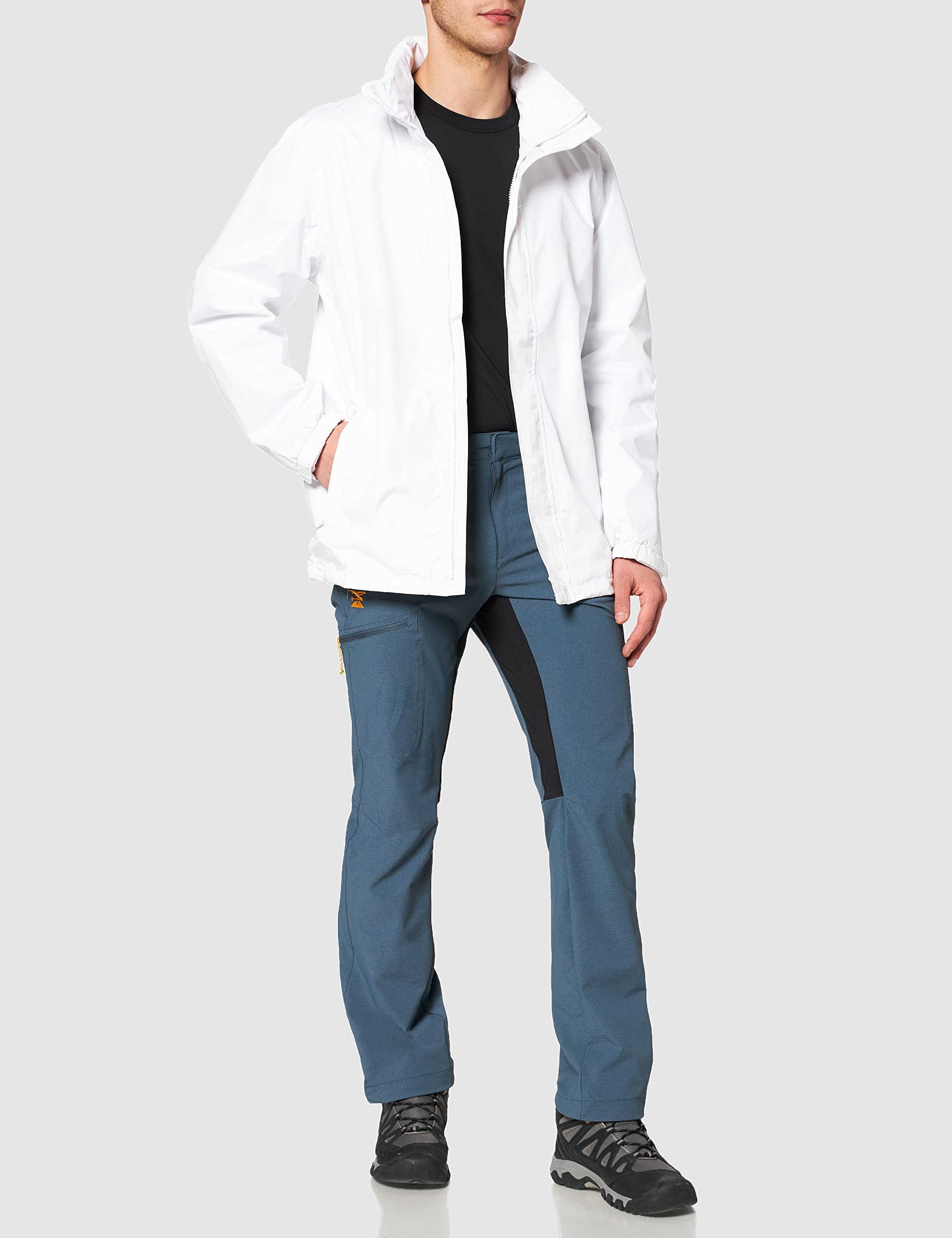 Men's Ardmore Waterproof Mesh Lined Shell Jacket - White XL (44