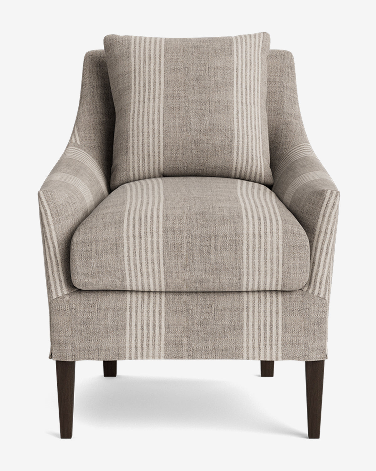 Sascha Slipcover Dining Chair - Washable Upholstered Seat Cover - Modern Farmhouse Style for Kitchen, Dining Room & Office - Comfortable & Stylish Home Decor