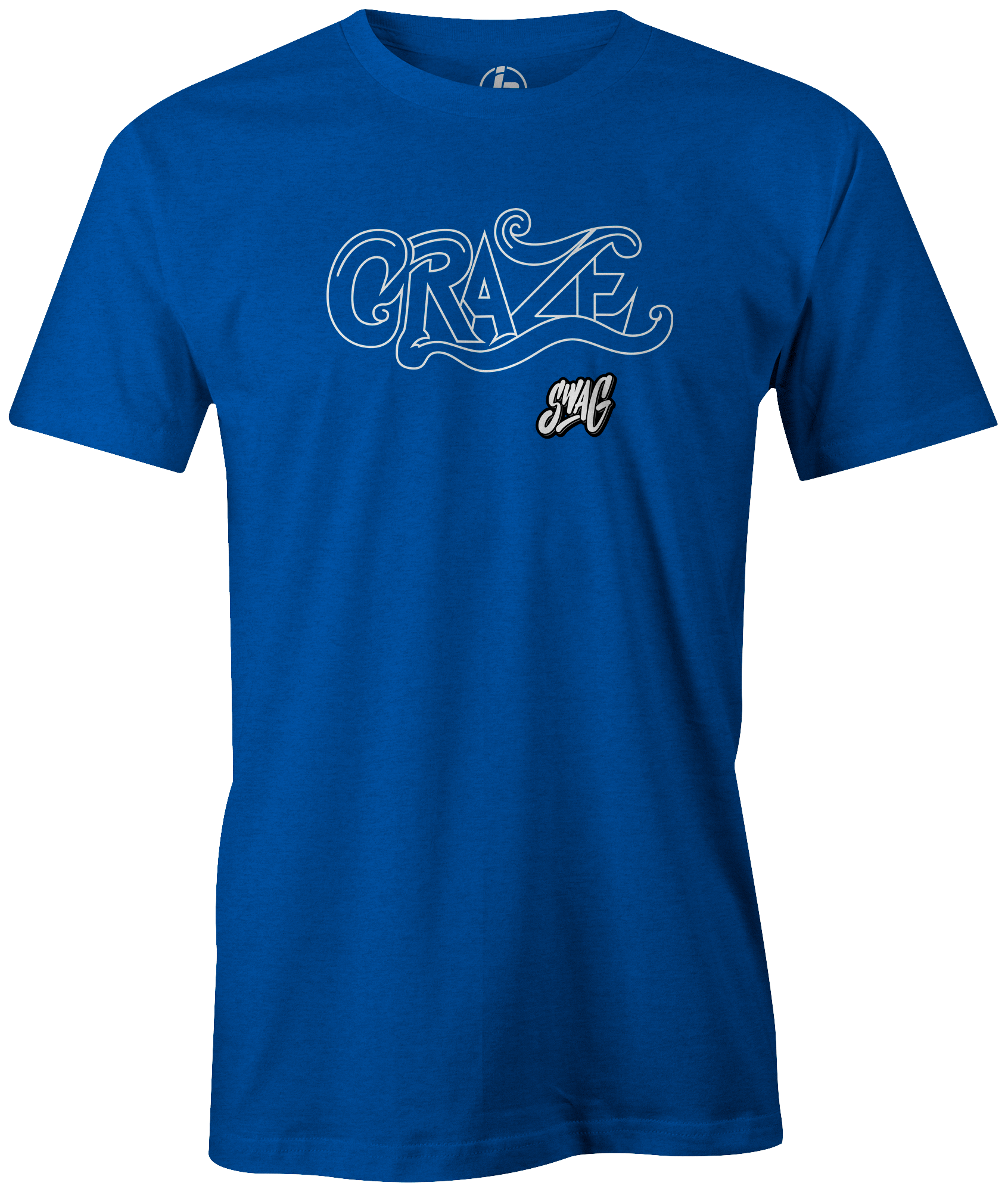 Swag Craze Bowling Ball Logo Tee Shirt - Cool Bowler Graphic T-Shirt for Men & Women - Perfect for Bowling Parties, League Games & Casual Wear