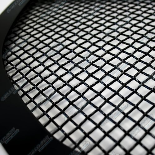 APS Compatible with Cadillac SRX 2010-2015 Lower Bumper Stainless Steel Black Mesh Front Grill Insert S18-H92957A - Perfect for Car Customization & Front End Protection