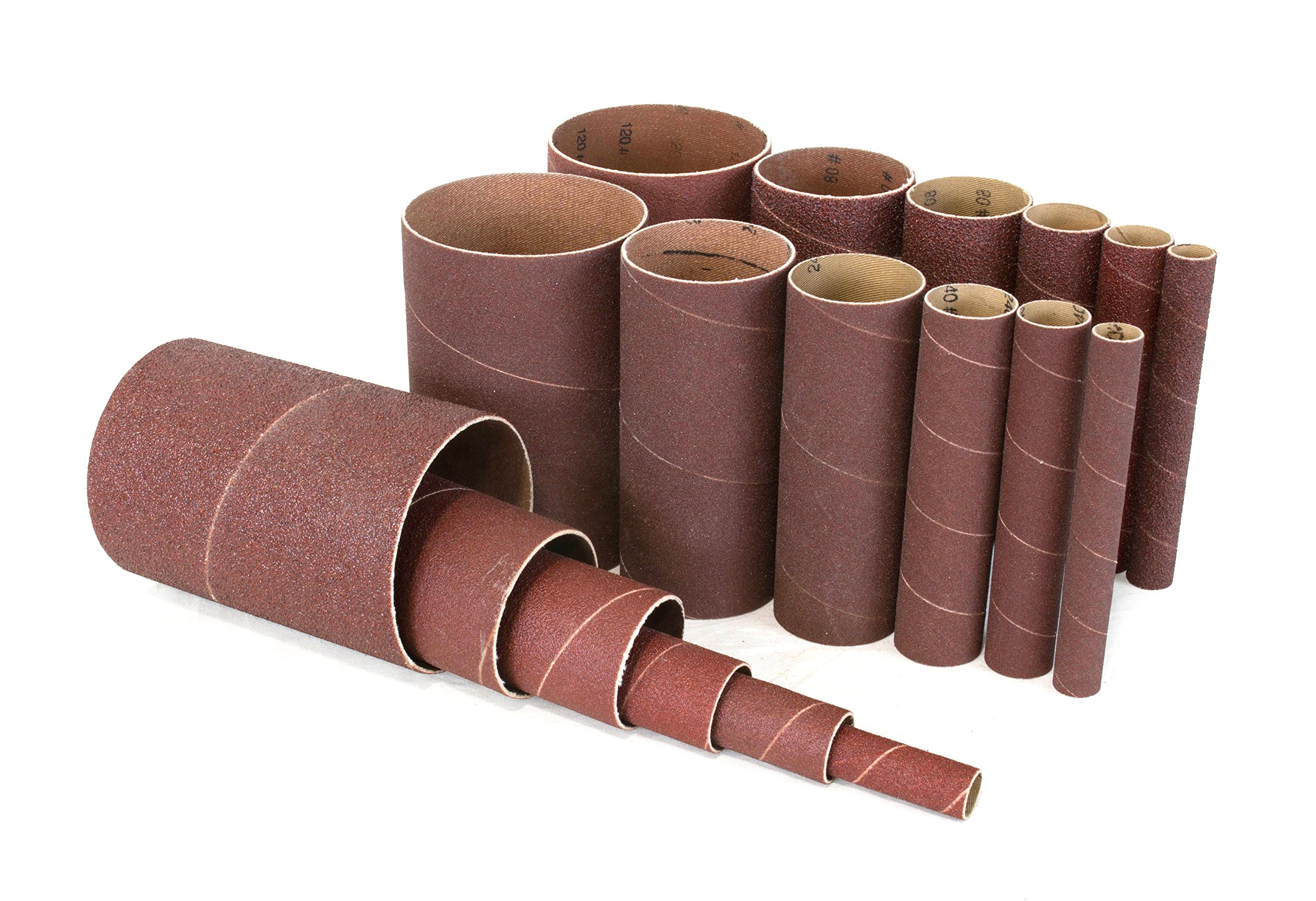 Shop Fox Oscillating Spindle Sander with 6 Assorted Grit Sanding Sleeves - Woodworking Power Tool for Smoothing Curves & Contours - Perfect for DIY Projects, Furniture Making & Crafting