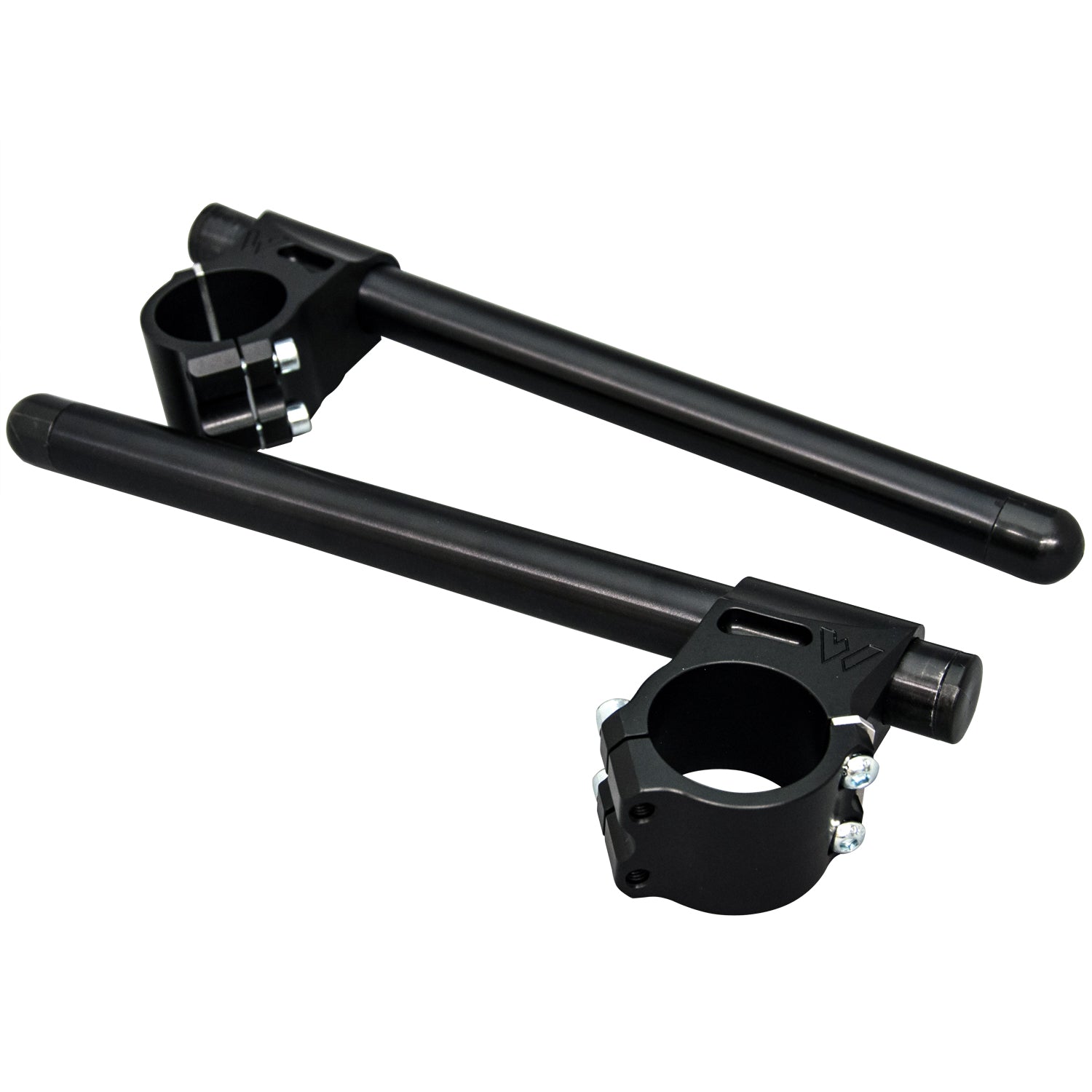 Kawasaki Ninja 650R Clip-On Handlebars (Race Only) - 12 0141S 2006 11 - High-Performance Racing Upgrade for Track & Competition Use