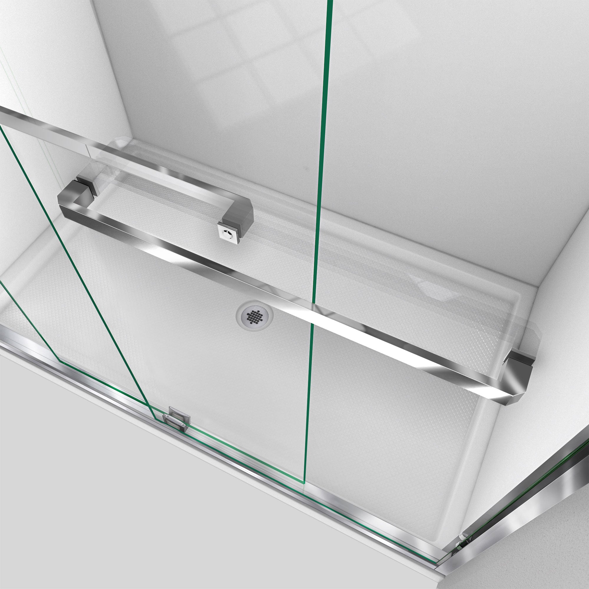 DreamLine Encore 32x60x78.75 Inch Oil Rubbed Bronze Bypass Shower Door with White Base Kit - Perfect for Modern Bathroom Renovations and Spa-Like Shower Experiences