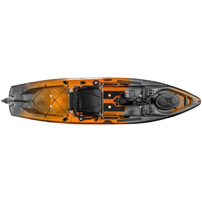 Old Town Sportsman PDL 120 Pedal Drive Fishing Kayak - Stable & Hands-Free Kayaking for Anglers - Perfect for Lakes, Rivers & Coastal Waters