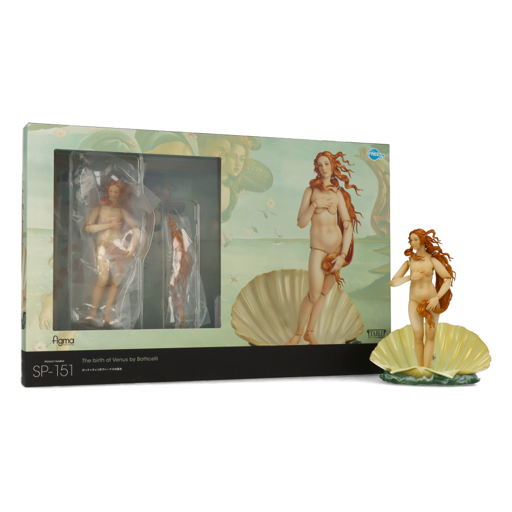 Figma La Naissance de Vénus (The Birth of Venus) Art Figure - Table Museum Collection - Perfect for Home Decor, Office Display & Art Lovers Gifts