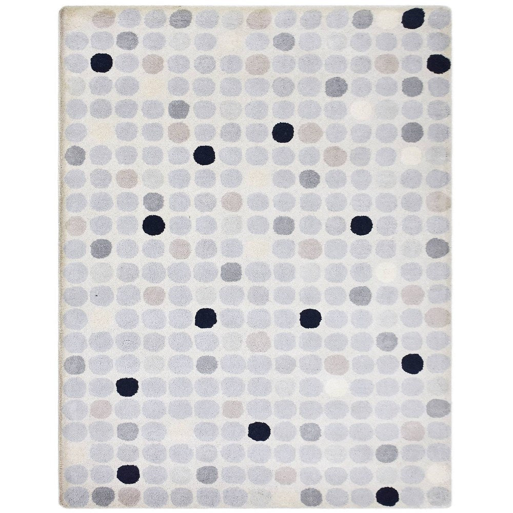Harare Hand Tufted Rug - Soft Modern Wool Area Rug for Living Room, Bedroom, Dining Room - Non-Slip Durable Home Decor Carpet