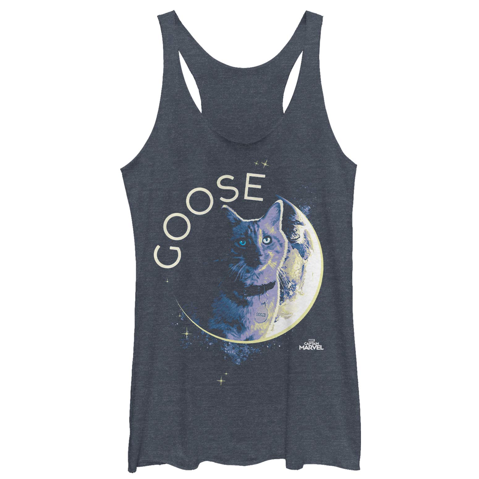 Marvel Goose Moon Women's Racerback Tank Top - Breathable Workout Shirt for Yoga, Running & Gym - Comfortable Athletic Sleeveless Top