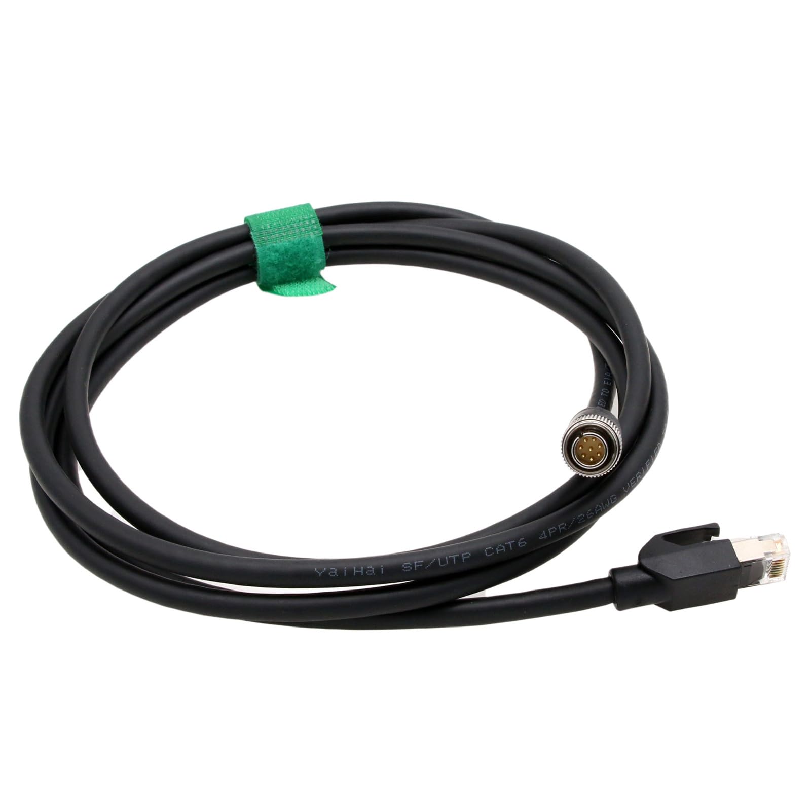 2-Pack Cat6 Ethernet Cable with Hirose 8pin to RJ45 Connector - 1M CCA-5 for Sony EX3/F55 Venice Camera & RCP-1001/3100 Remote Controller - High-Speed Network & Professional Video Equipment Connectivity
