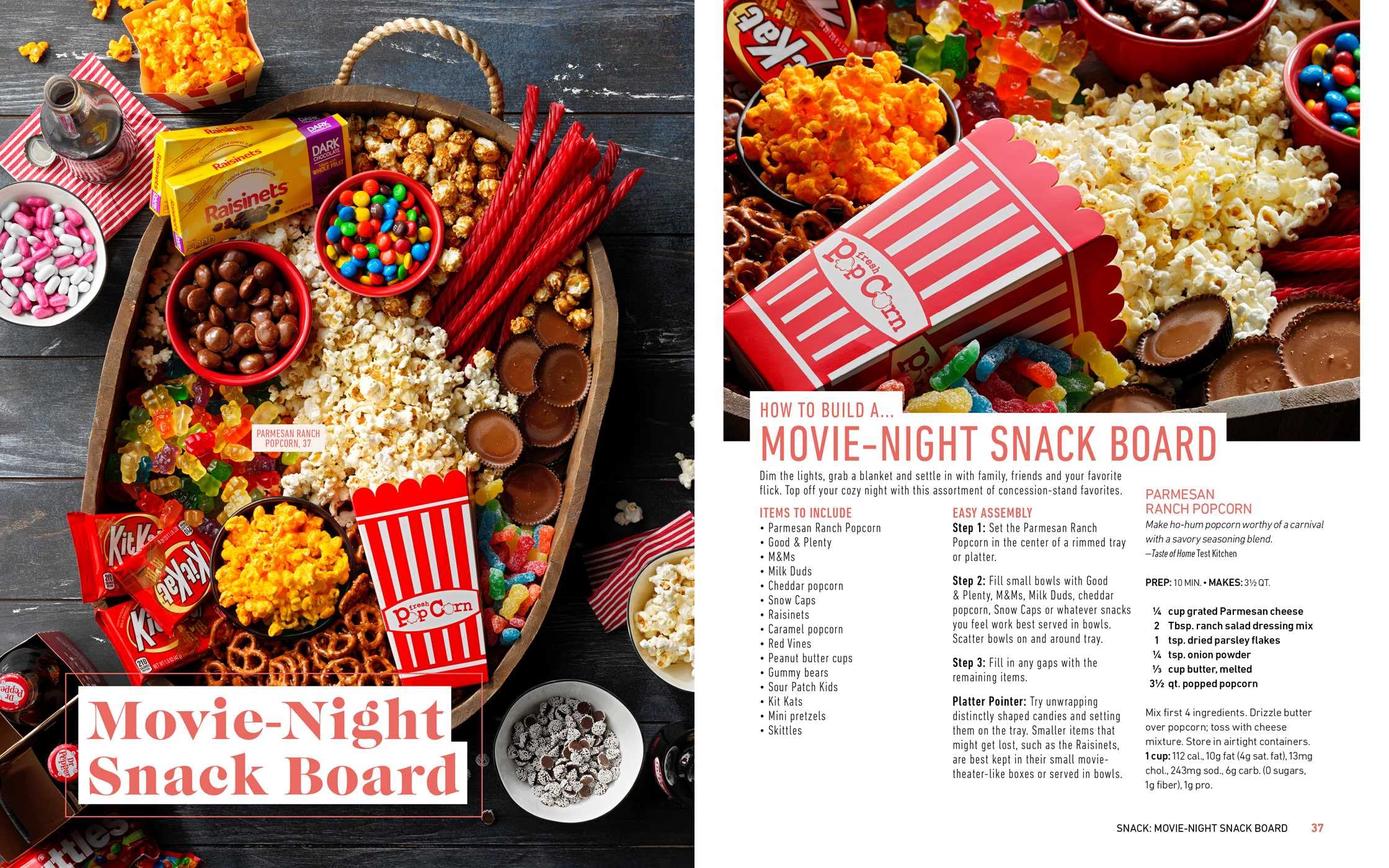 219 Party Perfect Boards, Bites & Beverages for Any Get-together | Taste of Home Entertaining & Potluck Cookbook | Ideal for Holiday Gatherings, Potlucks & Social Events
