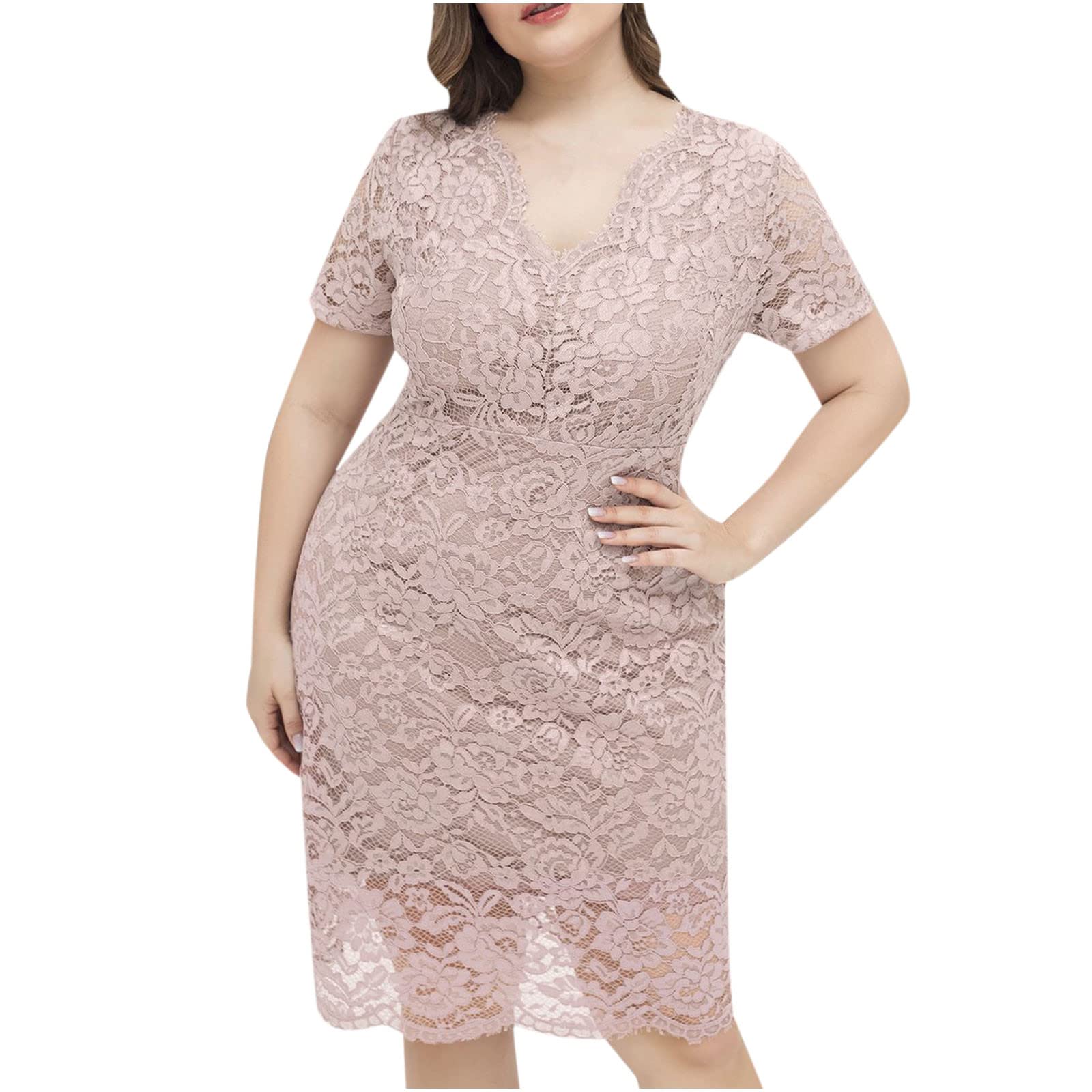 Usuma Women's Color Block Midi Dress with Long Bell Sleeves - Round Neck Pullover Semi-Formal Party Dress for Work, Date Night & Special Occasions