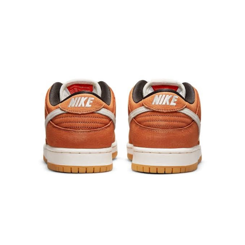Nike SB Dunk Low Pro ISO Orange Label Dark Russet - Men's Skateboarding Shoes for Street Style & Performance - Perfect for Skateboarding, Casual Wear & Sneaker Collectors