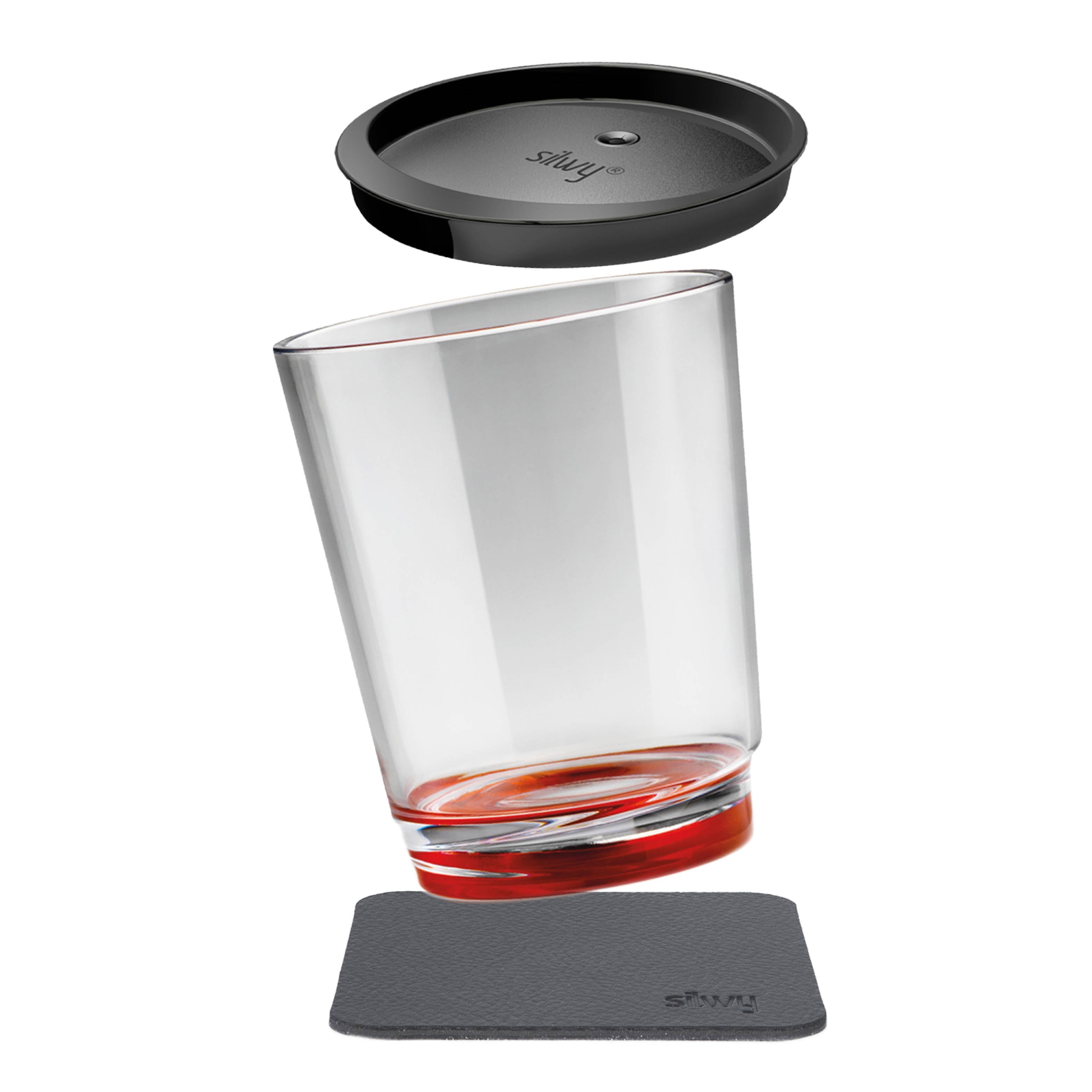 Triple Insulated Magnetic Travel Mug - Red, Leak-Proof Stainless Steel Coffee Cup for Hot & Cold Drinks - Perfect for Commuting, Camping & Office Use