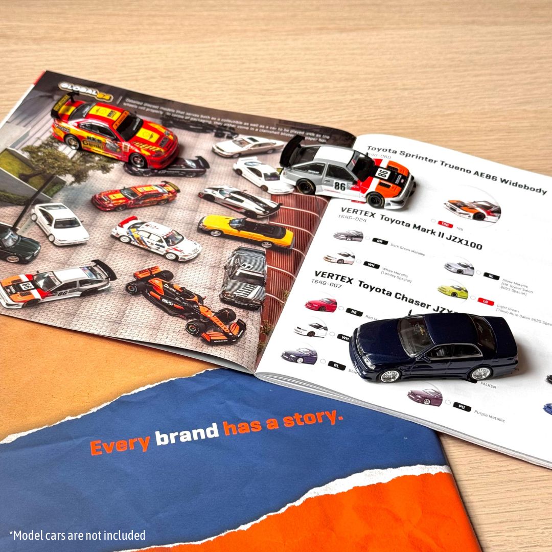 Tarmac Works 2025 Collector's Guide - Premium Diecast Car Models for Enthusiasts - Perfect for Display, Gifts & Racing Collections