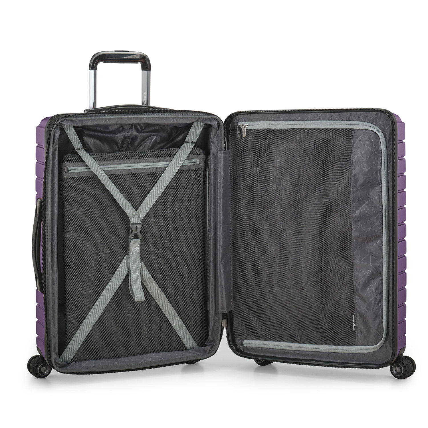 Archer Medium Checked Luggage - Lightweight Spinner Suitcase for Travel, Business & Vacation (20-24 Inch Carry-On, TSA Lock) - Perfect for Airplanes, Road Trips & Weekend Getaways