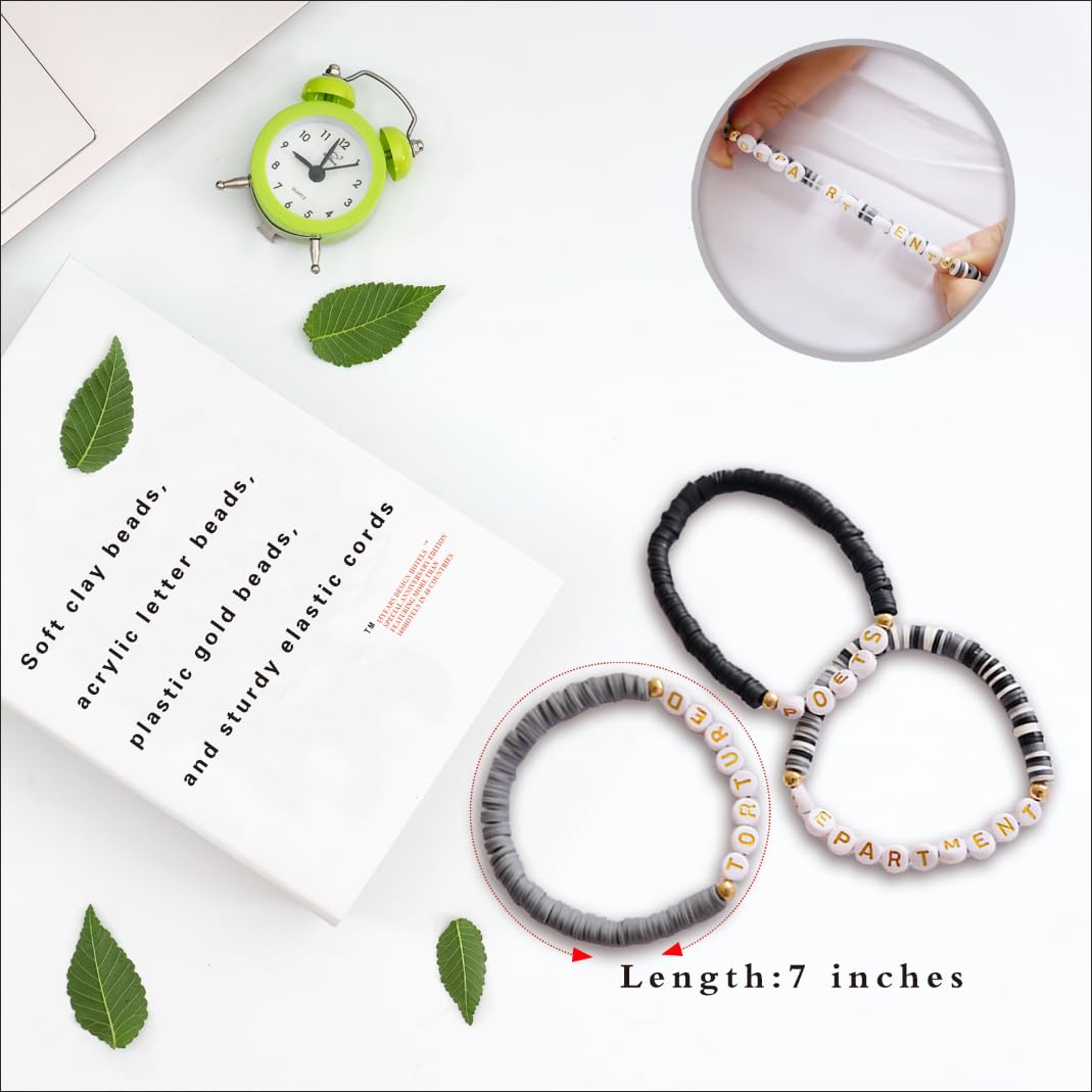 7-Piece Friendship Bracelets Set - Singer New Album Inspired Wristbands - Funny Gift for Women, Girls & Music Fans - Perfect for Concerts, Parties & Everyday Wear