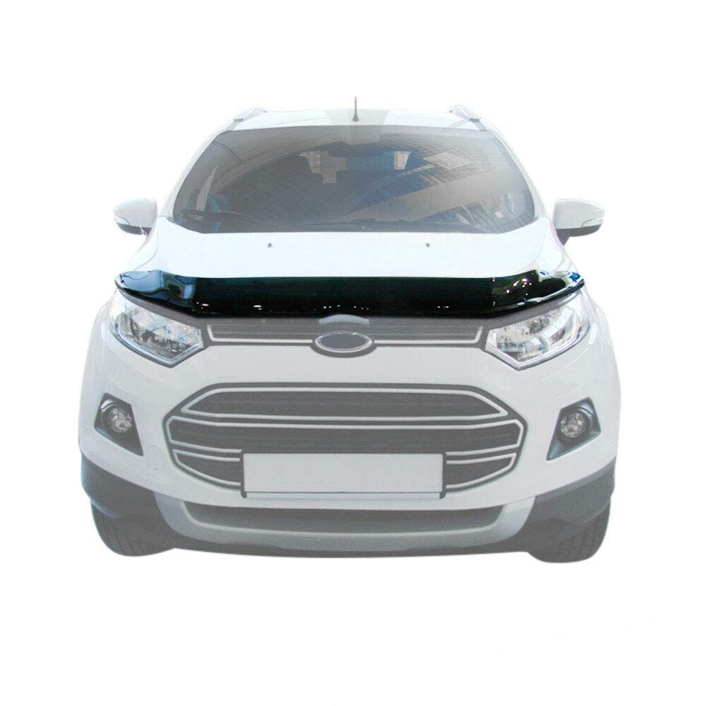 Ford EcoSport 2013-2017 Front Bug Shield Hood Deflector - Durable Bonnet Protector for Off-Road & Highway Driving - UV Resistant & Aerodynamic Design