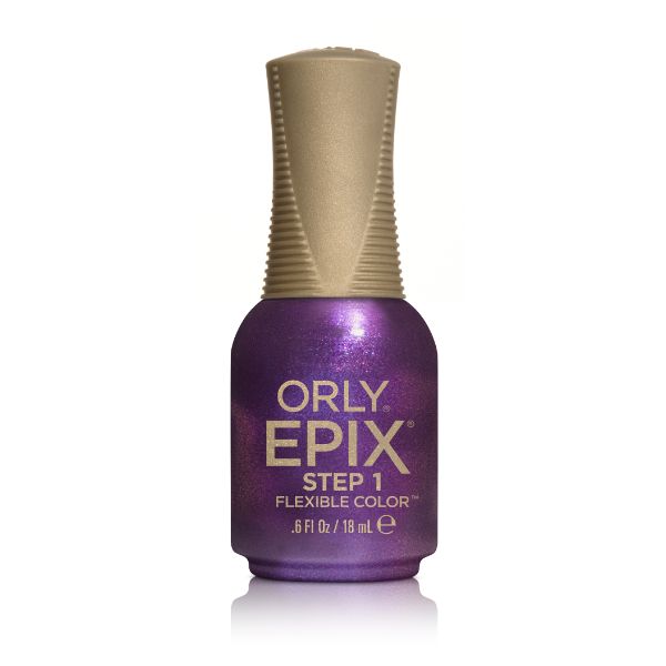 ORLY EPIX Flexible Color Nail Polish - 18ml (0.6 fl oz) - Long Lasting, Chip Resistant Nail Lacquer for Salon-Quality Manicures at Home - Perfect for Everyday Wear, Special Occasions & Nail Art Designs