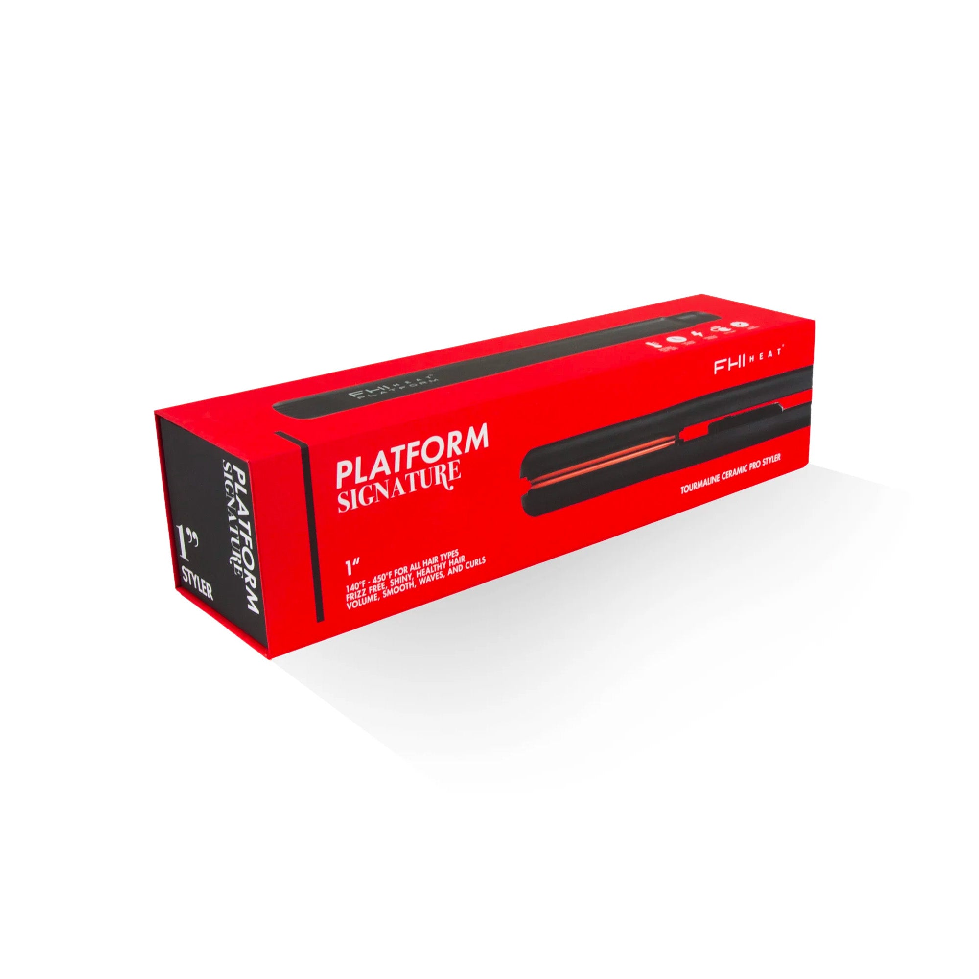 Platform Signature Pro Styler - Professional Hair Styling Iron for Smoothing & Curling - Perfect for Home & Salon Use