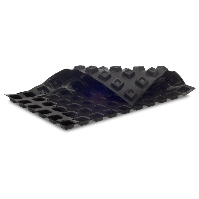 Flexipan Mini Square Savarin Silicone Mold - 60 Cavities Non-Stick Baking Pan for Cakes, Desserts & Pastries - Perfect for Home Bakers & Professional Chefs