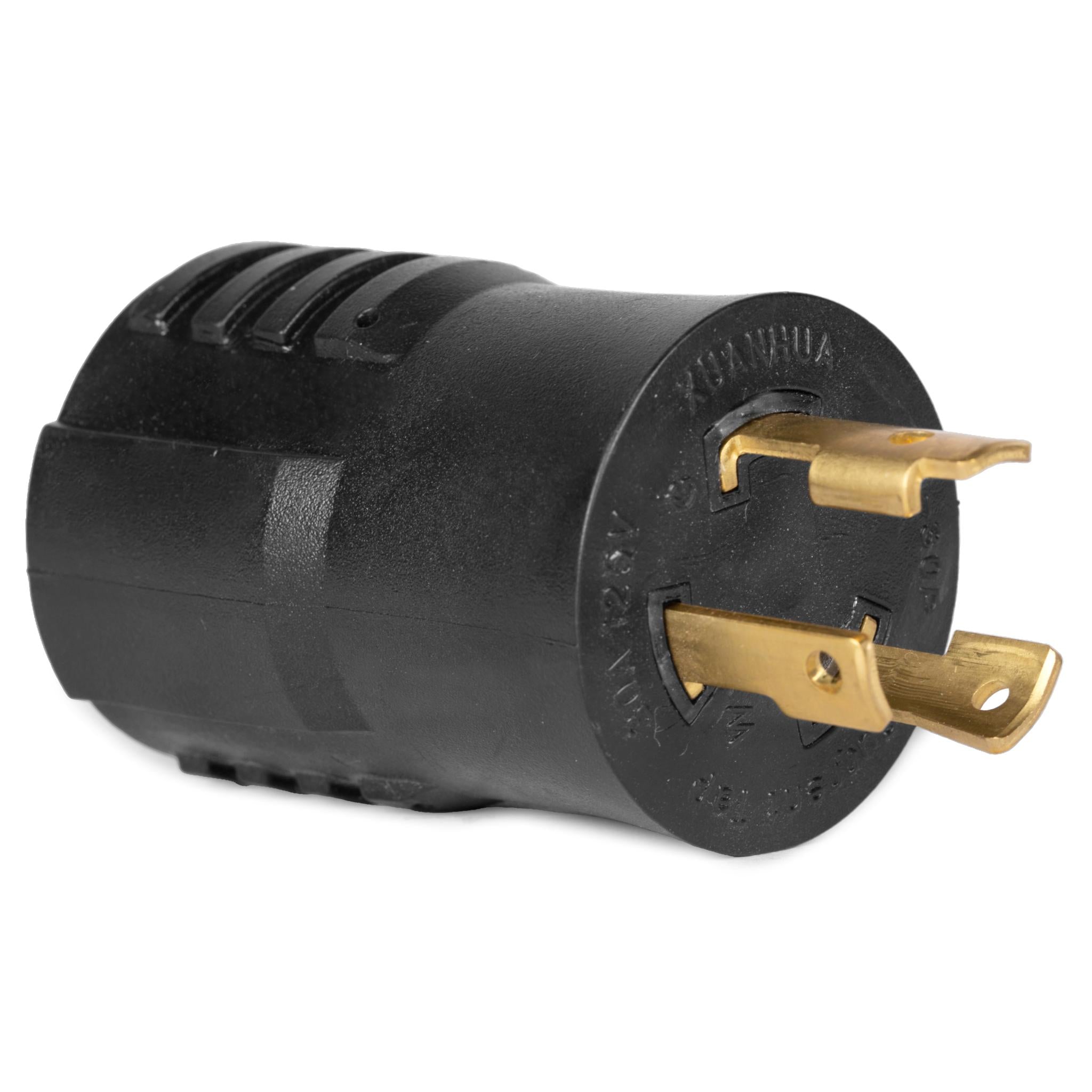 WEN GNA520 120V 30 Amp 3600 Watt RV Generator Adapter - NEMA L5-30P Twist Lock to 5-15R/5-20R Standard Outlet Converter - Perfect for RV Camping, Outdoor Power Supply & Emergency Backup