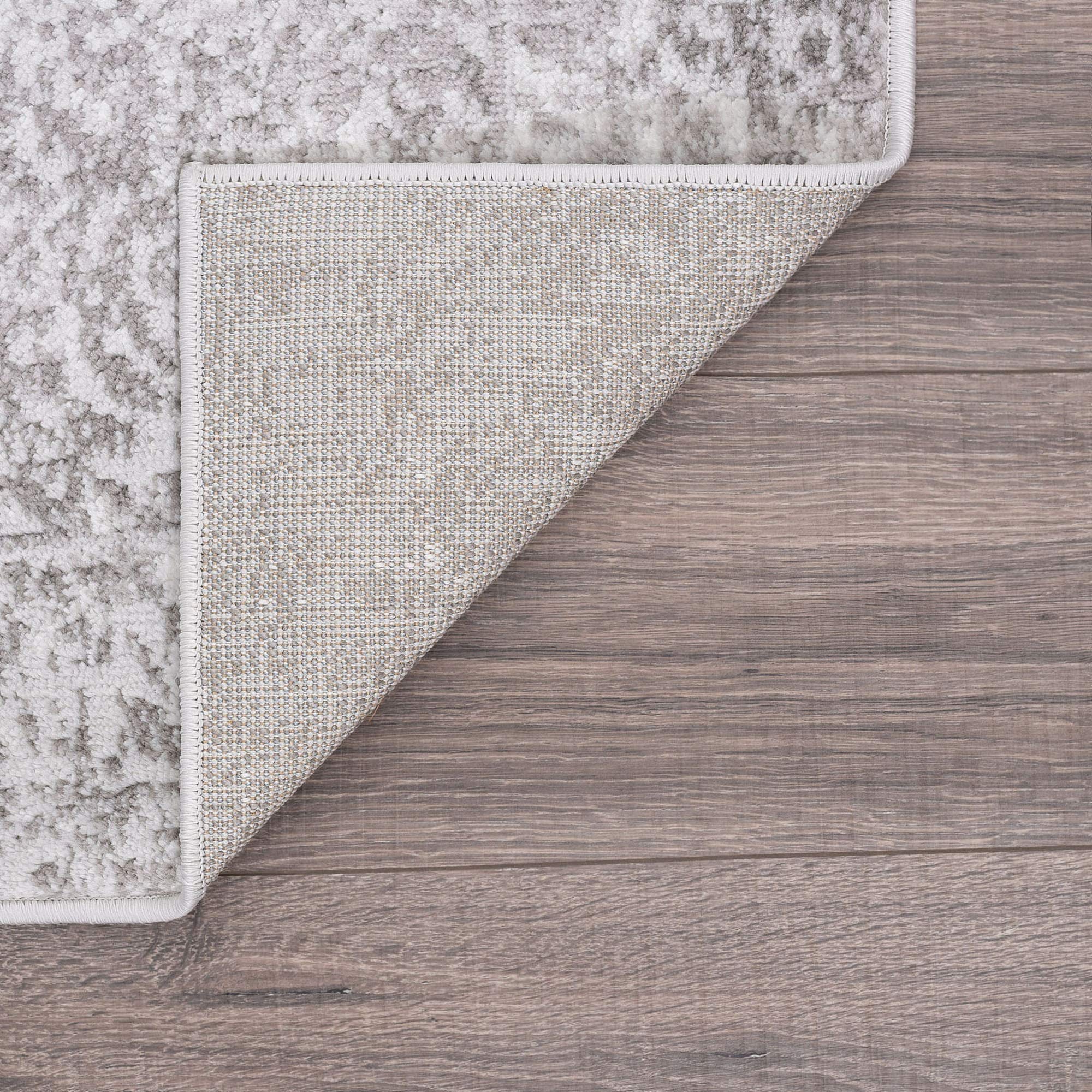 Jersey White 9x12 Area Rug - Soft Large Living Room Rug, Dining Room Carpet, Bedroom Rug, Kitchen Mat, Entryway Floor Covering - Perfect for Home Decor, Office & High Traffic Areas