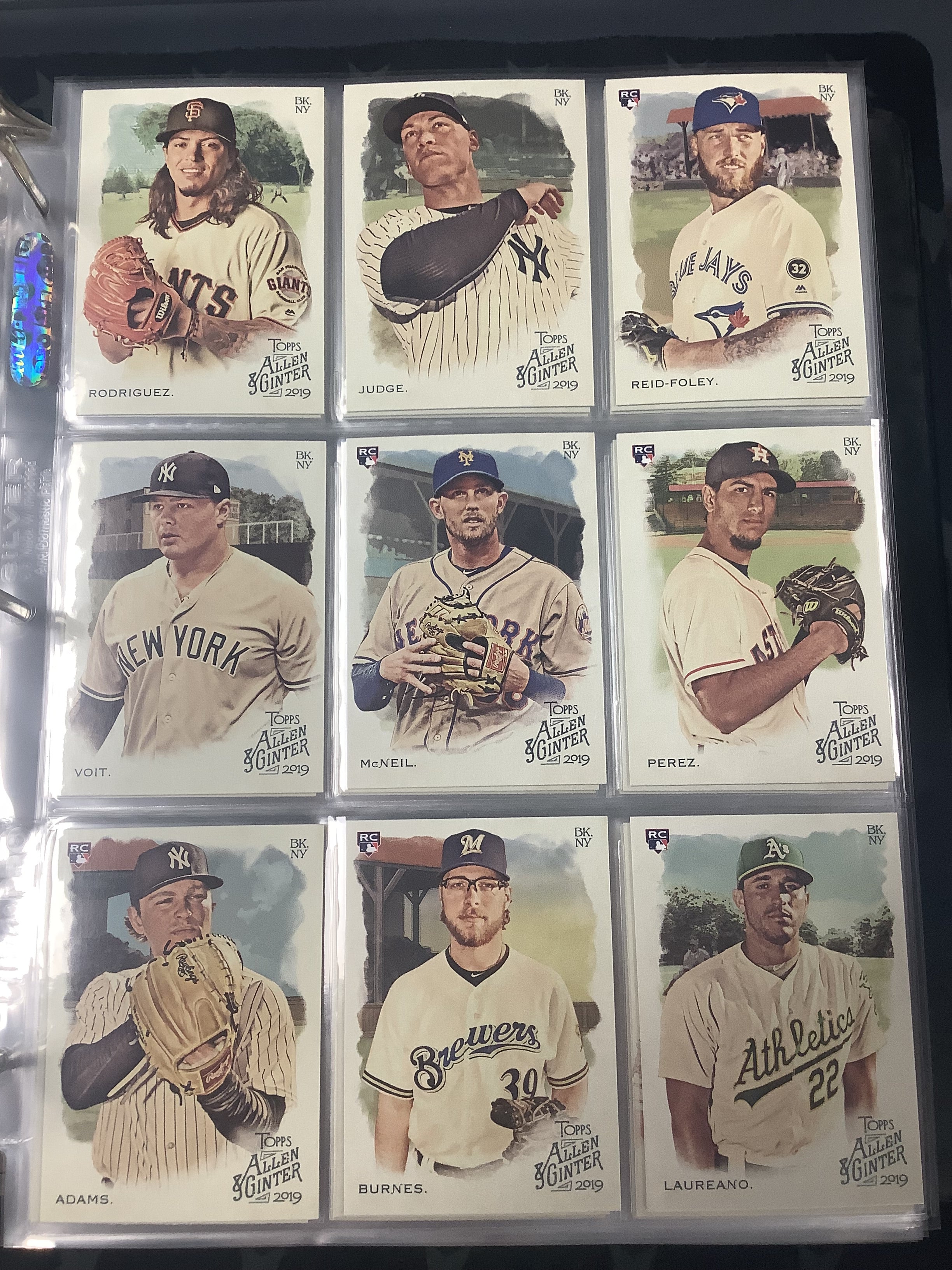 2019 Topps Allen & Ginter Complete Baseball Card Set #1-400 with 5 Insert Sets - Perfect for Collectors, Trading & Display