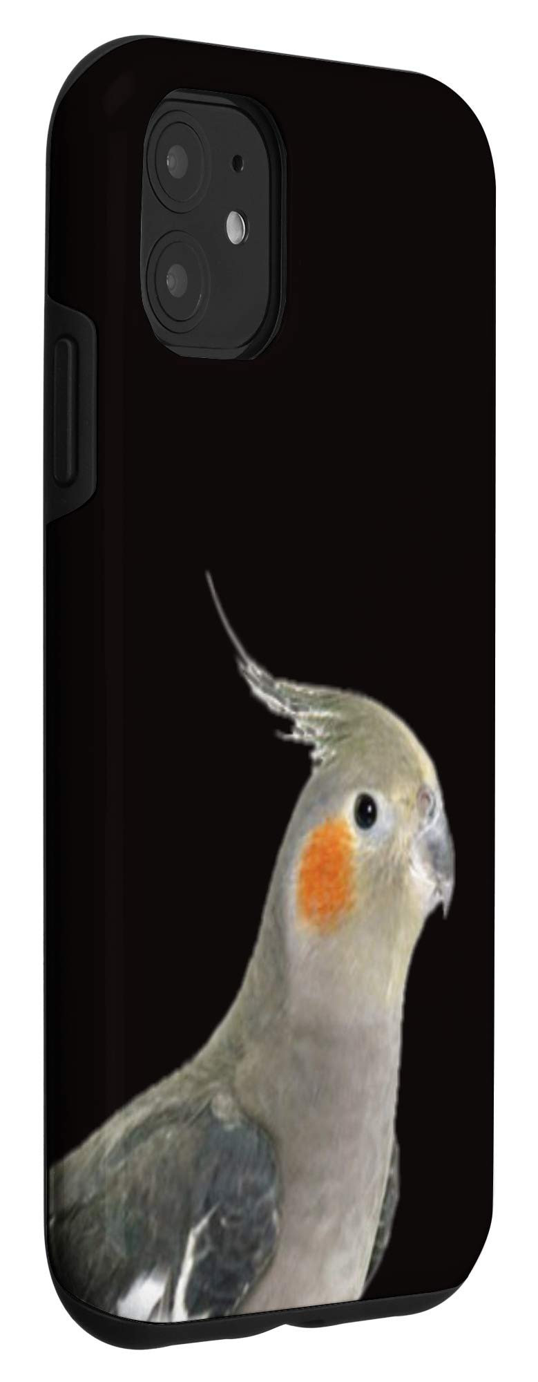 iPhone 11 Case - Shockproof Grey Cockatiel Parrot Design Phone Cover for Protection | Perfect Gift for Bird Lovers, Ideal for Daily Use & Outdoor Activities