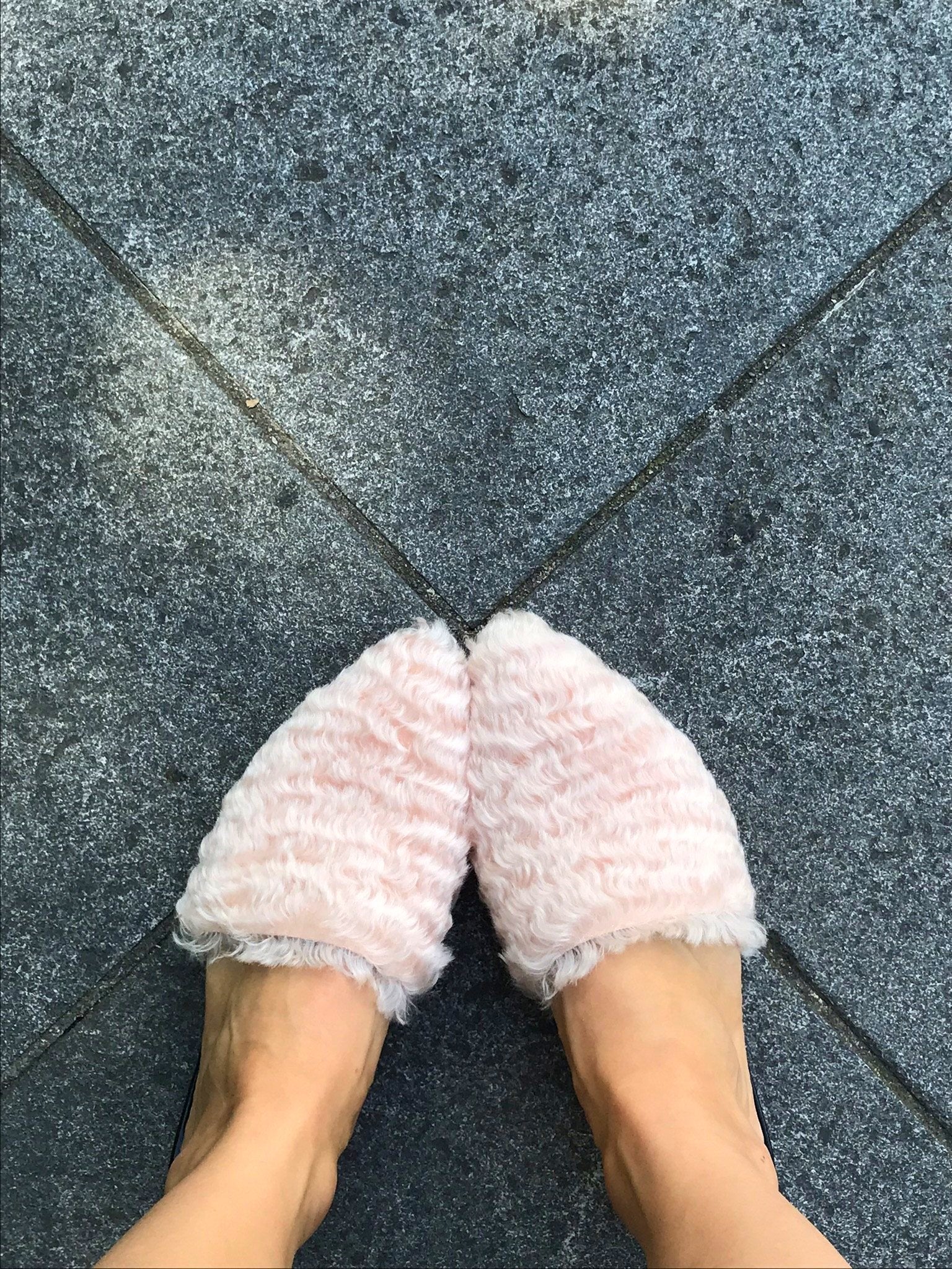 AM x STARCH SLIDES - Women's Fashion Slide Sandals in Blush Pink | Comfortable Summer Slides for Beach, Pool, and Casual Outings