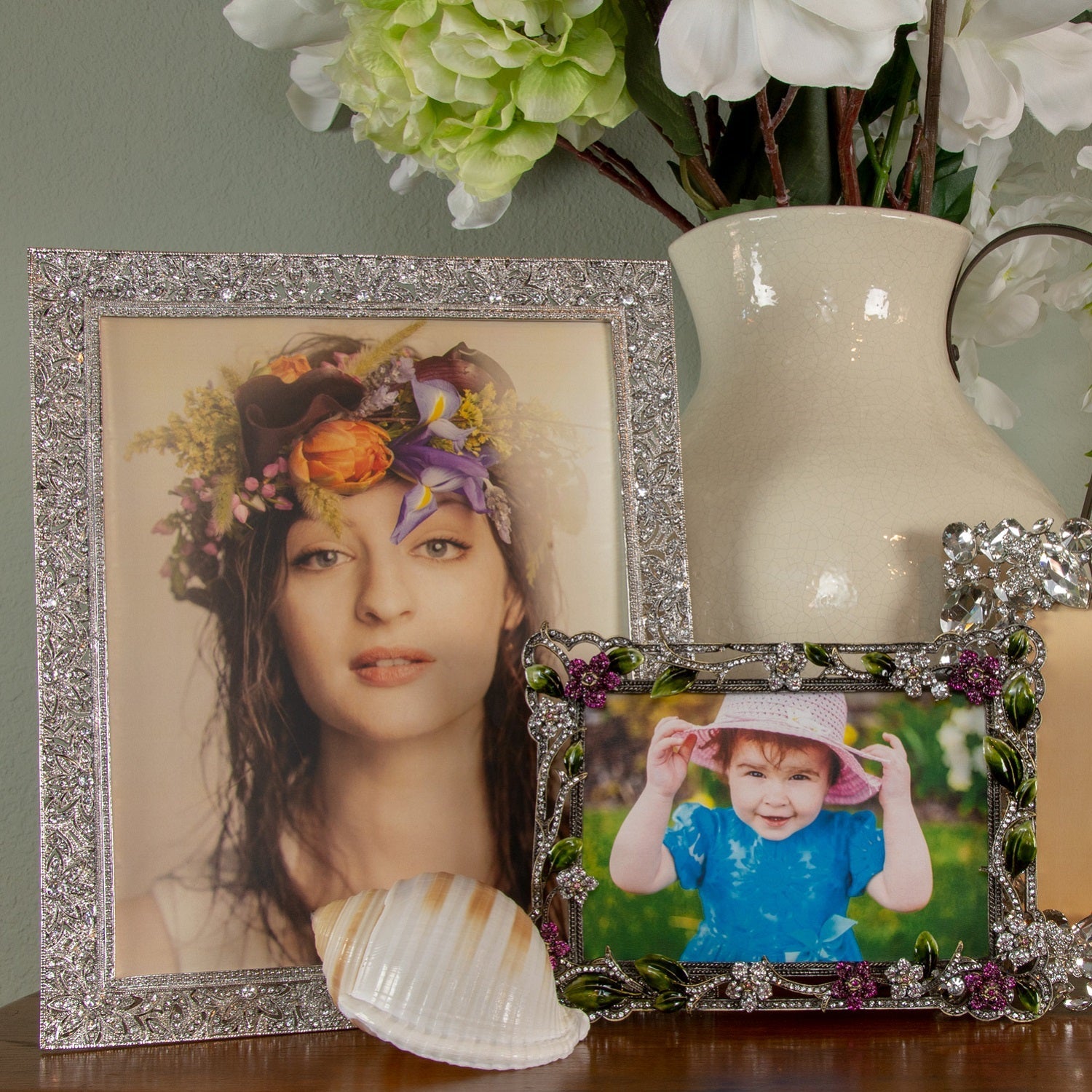 8x10 Silver Windsor Picture Frame - Elegant Home & Office Decor for Photos, Artwork, and Certificates | Perfect for Wall Display, Tabletop, and Gift Giving