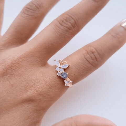 Vanessa Ring - Elegant Sterling Silver Women's Ring with Cubic Zirconia, Perfect for Engagement, Wedding, Anniversary & Everyday Wear