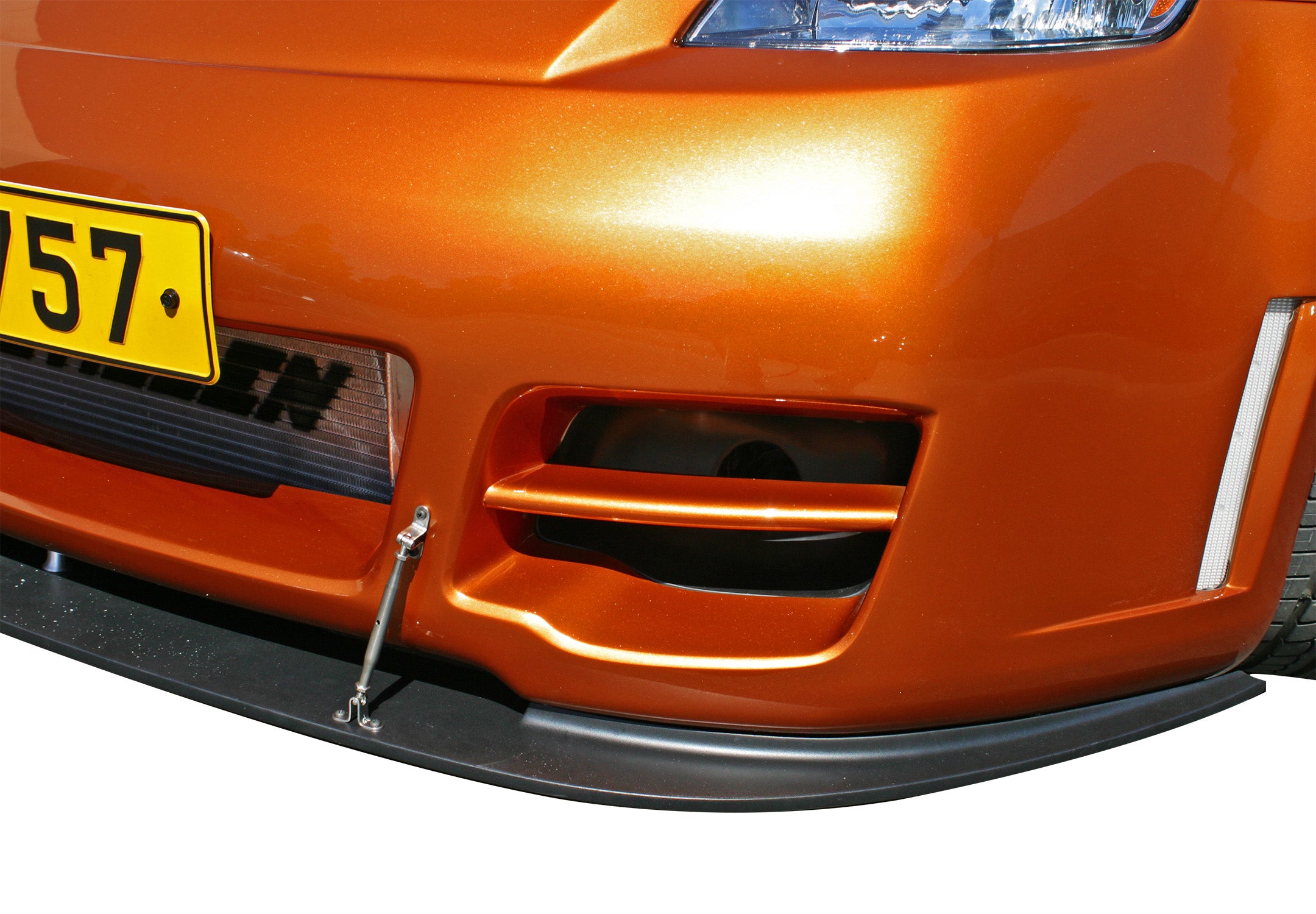 2003-2009 Nissan 350Z Z33 & 2003-2007 Infiniti G35 Coupe Brake Cooling Ducts - Series 2 Bumper Compatible (Part #1035020) | Performance Upgrade for Track & Street Racing
