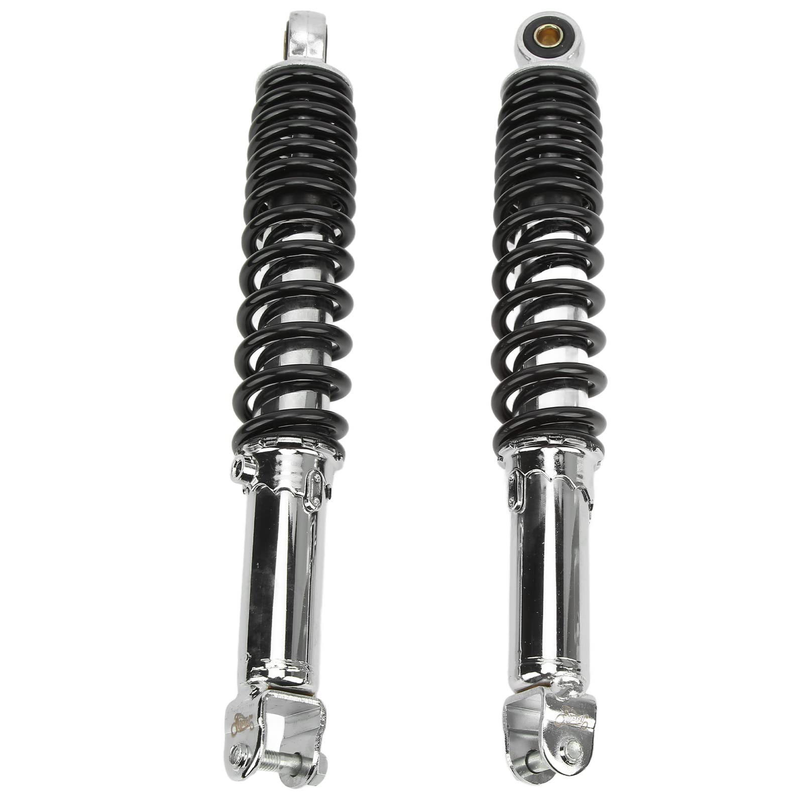 2 Pcs Shock Damper, KIMISS 335mm/13.19in Rear Shock Absorber Suspension Damper - Motorcycle Accessories Replacement for Chinese CF250 - Perfect for Off-Road, Street Bikes & Performance Upgrades