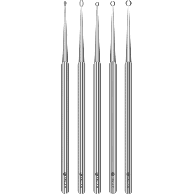 Disposable Ear Curette Non Sterile - Pack of 96 (Item #1035) - Safe Ear Wax Removal Tool for Home & Clinic Use